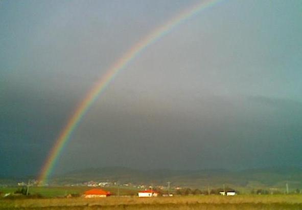 Duha je symbolom zmluvy od Pna Boha, ze na ns uz neposle potopu 